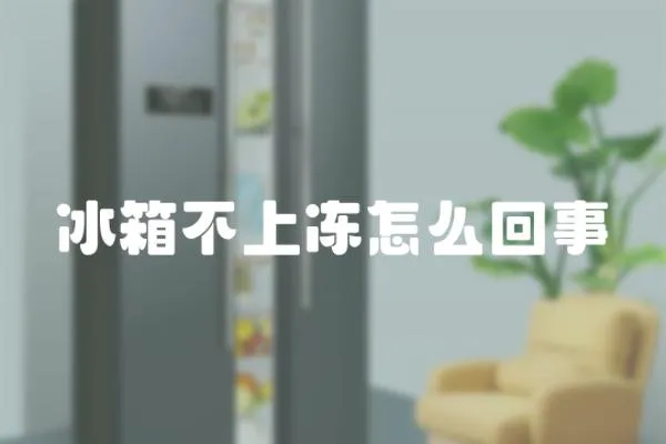 冰箱不上凍怎么回事