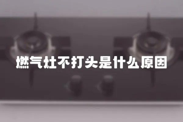 燃?xì)庠畈淮蝾^是什么原因