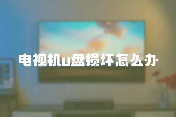 電視機u盤損壞怎么辦