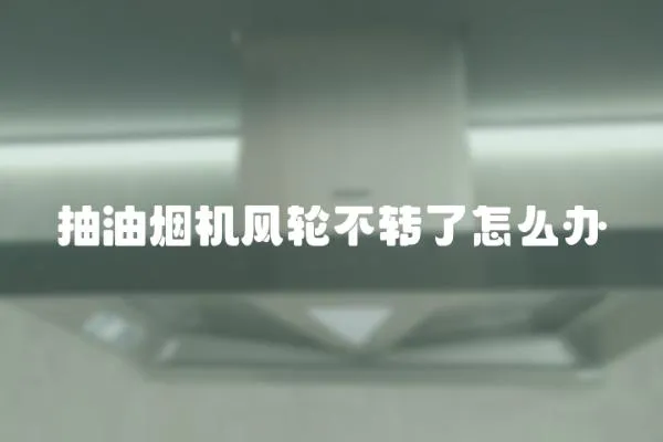 抽油煙機風輪不轉了怎么辦