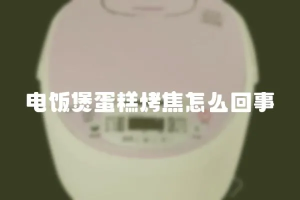 電飯煲蛋糕烤焦怎么回事