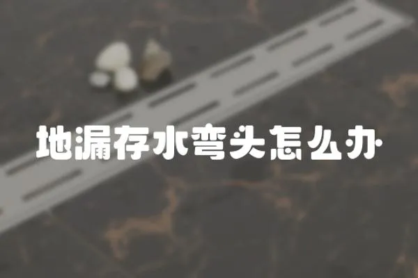 地漏存水彎頭怎么辦
