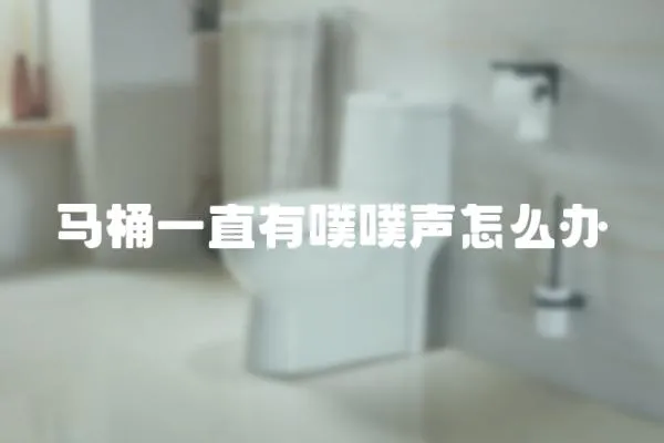 馬桶一直有噗噗聲怎么辦