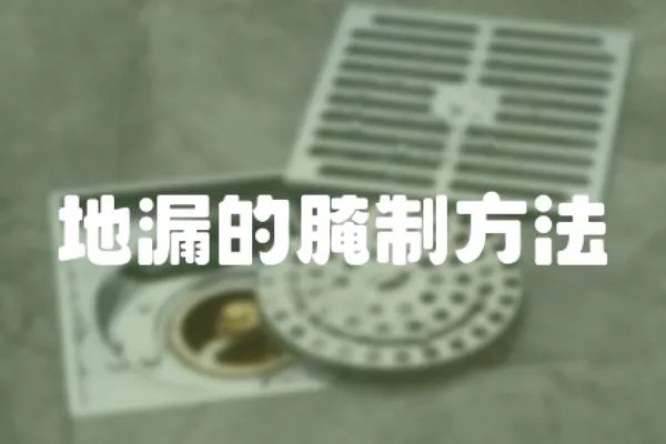 地漏的腌制方法