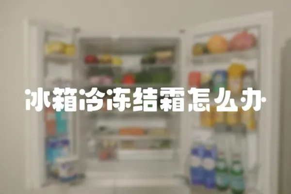 冰箱冷凍結霜怎么辦