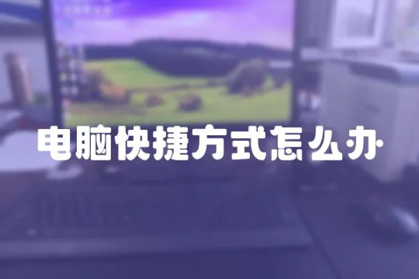 電腦快捷方式怎么辦