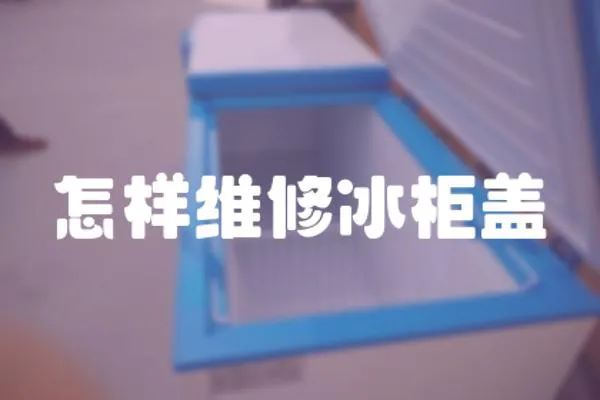 怎樣維修冰柜蓋