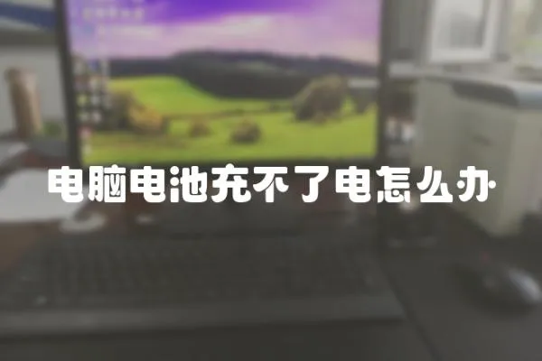 電腦電池充不了電怎么辦
