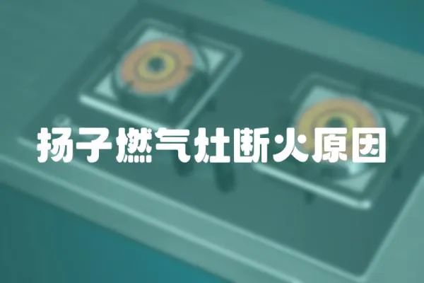 揚子燃氣灶斷火原因