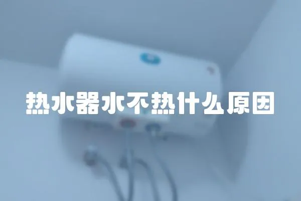 熱水器水不熱什么原因