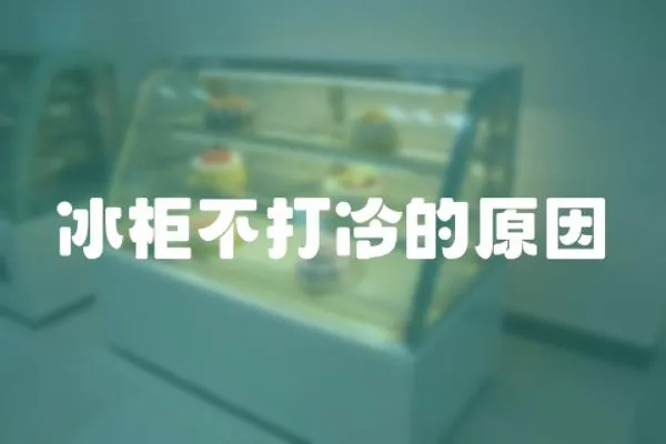 冰柜不打冷的原因