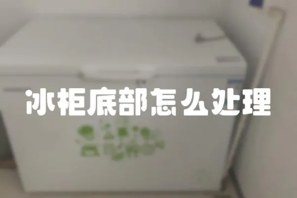 冰柜底部怎么處理