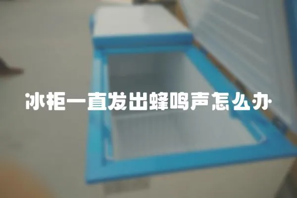 冰柜一直發出蜂鳴聲怎么辦
