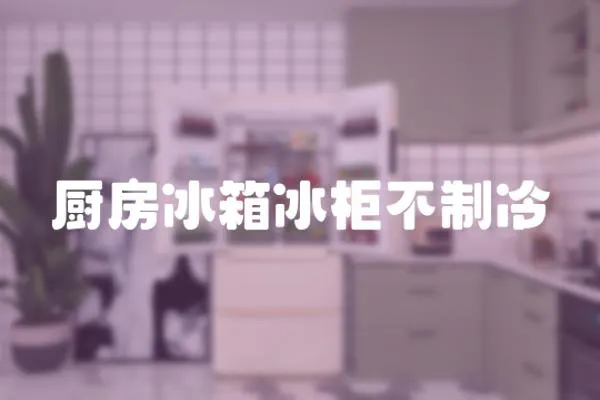 廚房冰箱冰柜不制冷