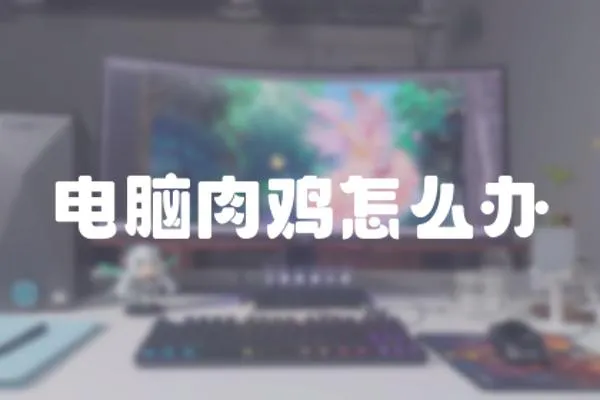 電腦肉雞怎么辦