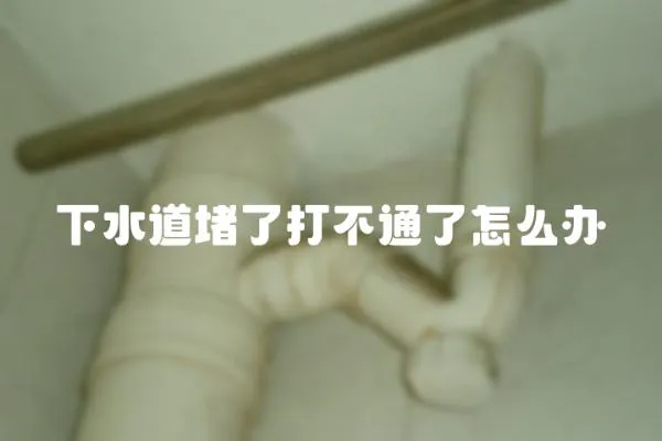 下水道堵了打不通了怎么辦