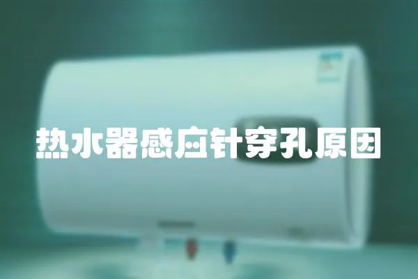 熱水器感應針穿孔原因