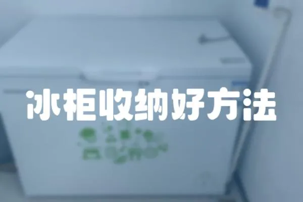 冰柜收納好方法
