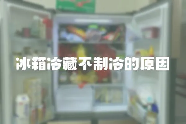 冰箱冷藏不制冷的原因