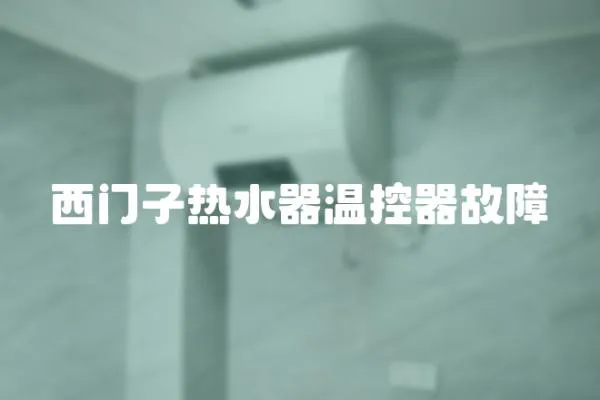 西門子熱水器溫控器故障