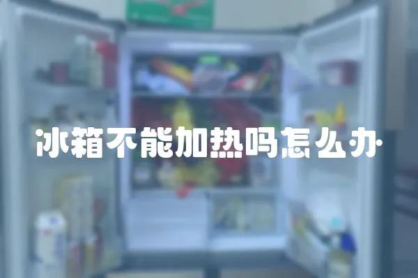冰箱不能加熱嗎怎么辦