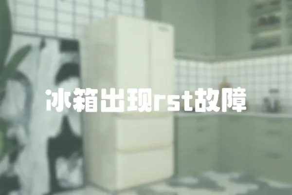 冰箱出現rst故障