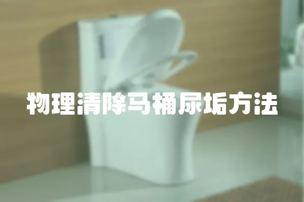 物理清除馬桶尿垢方法