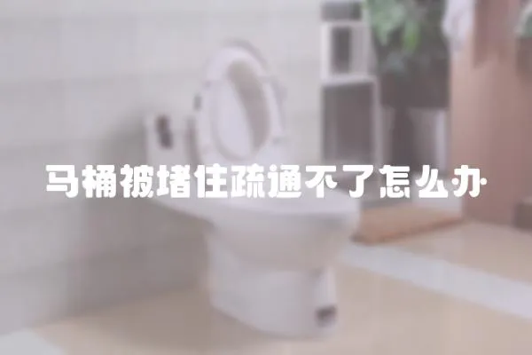 馬桶被堵住疏通不了怎么辦