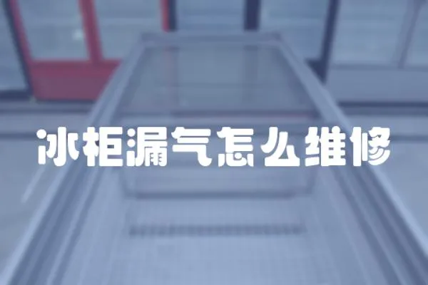 冰柜漏氣怎么維修