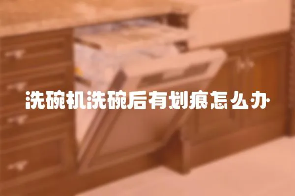 洗碗機(jī)洗碗后有劃痕怎么辦