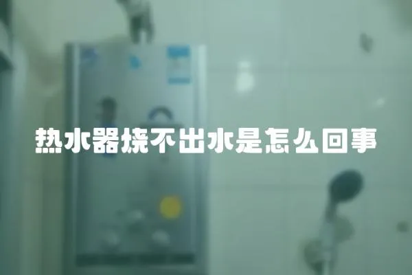 熱水器燒不出水是怎么回事