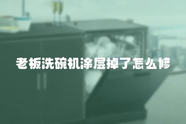 老板洗碗機涂層掉了怎么修