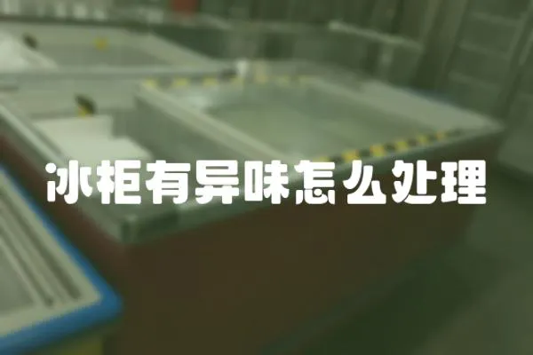 冰柜有異味怎么處理