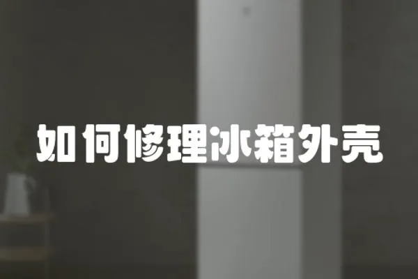 如何修理冰箱外殼