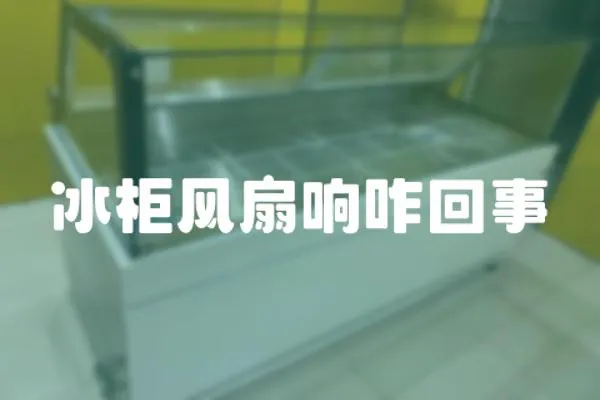冰柜風扇響咋回事