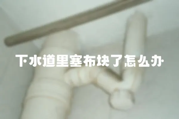 下水道里塞布塊了怎么辦
