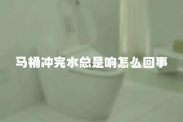 馬桶沖完水總是響怎么回事