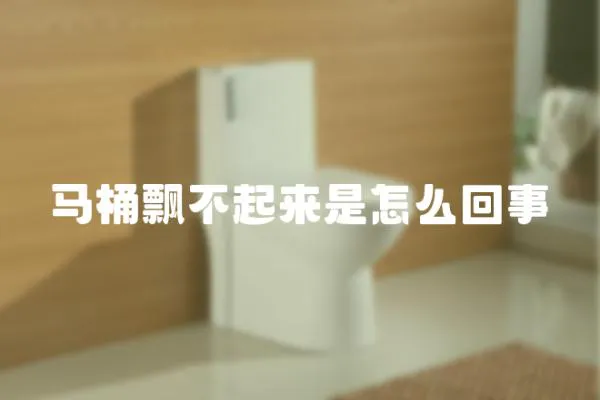 馬桶飄不起來是怎么回事