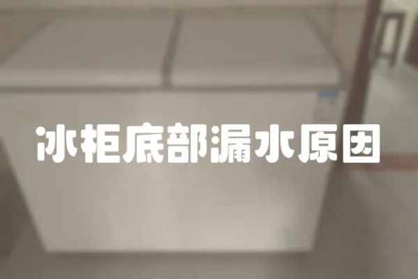 冰柜底部漏水原因