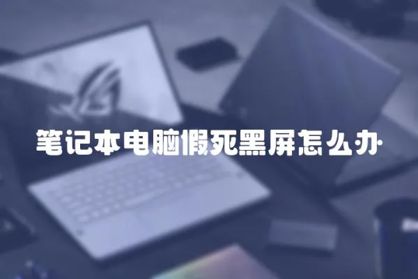 筆記本電腦假死黑屏怎么辦