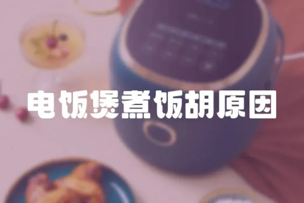 電飯煲煮飯胡原因