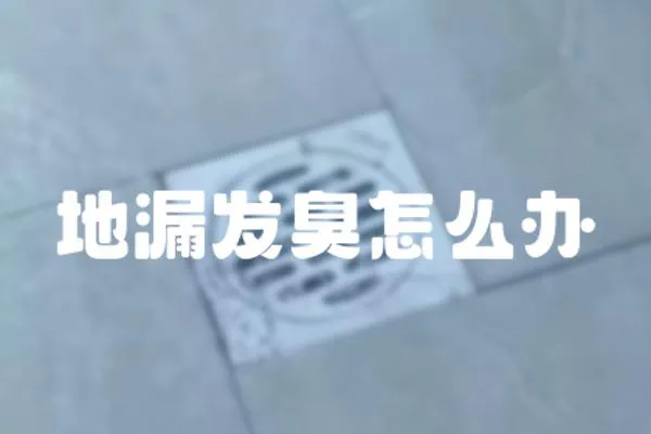 地漏發(fā)臭怎么辦