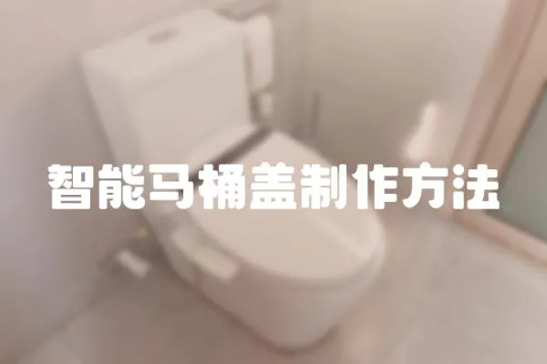 智能馬桶蓋制作方法