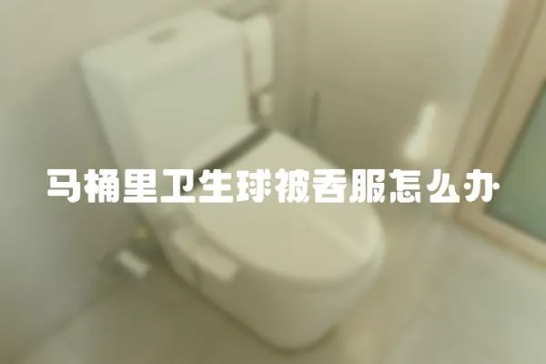 馬桶里衛生球被吞服怎么辦