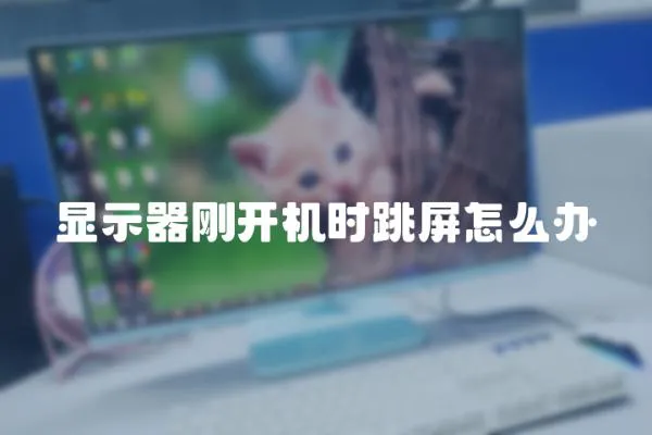 顯示器剛開機時跳屏怎么辦