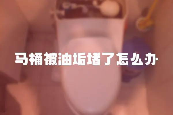 馬桶被油垢堵了怎么辦