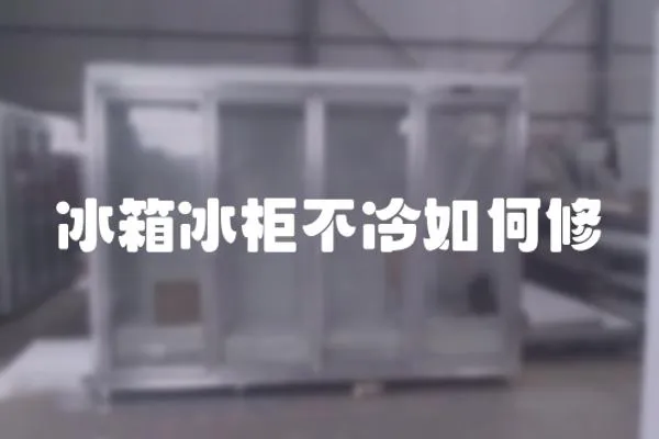 冰箱冰柜不冷如何修