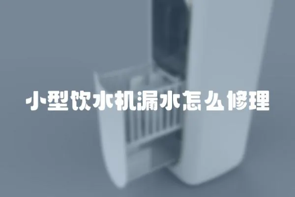 小型飲水機漏水怎么修理