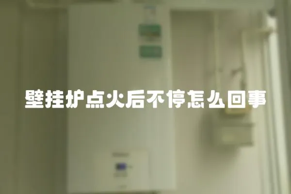 壁掛爐點(diǎn)火后不停怎么回事