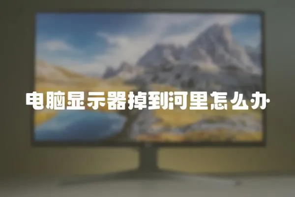 電腦顯示器掉到河里怎么辦